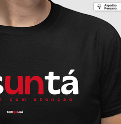 ASSUNTÁ – Camiseta Algodão Peruano (Cores Escuras – Masculina e Feminina) na internet