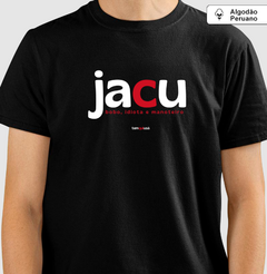 JACU – Camiseta Algodão Peruano (Cores Escuras – Masculina e Feminina) na internet