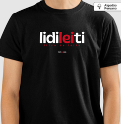 LIDILEITI – Camiseta Algodão Peruano (Cores Escuras – Masculina e Feminina) na internet