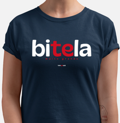 BITELA – Camiseta Algodão 30.1 (Cores Escuras – Masculina e Feminina) - loja online