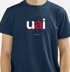 UAI – Camiseta Algodão 30.1 (Cores Escuras – Masculina e Feminina) - loja online