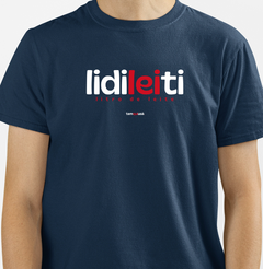 LIDILEITI – Camiseta Algodão 30.1 (Cores Escuras – Masculina e Feminina) - loja online