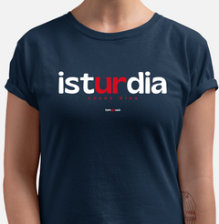 ISTURDIA – Camiseta Algodão 30.1 (Cores Escuras – Masculina e Feminina) - loja online