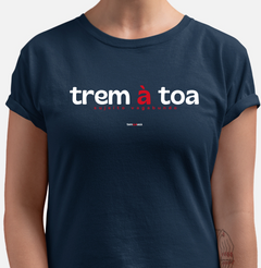 Imagem do TREM À TOA – Camiseta Algodão 30.1 (Cores Escuras – Masculina e Feminina)