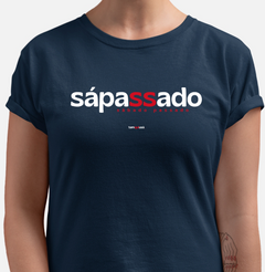 Imagem do SÁPASSADO – Camiseta Algodão 30.1 (Cores Escuras – Masculina e Feminina)