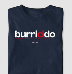 Imagem do BURRICIDO – Camiseta Algodão 30.1 (Cores Escuras – Masculina e Feminina)