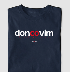 Imagem do DONCOVIM – Camiseta Algodão 30.1 (Cores Escuras – Masculina e Feminina)