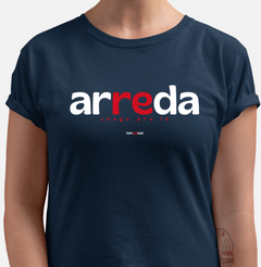 Imagem do ARREDA – Camiseta Algodão 30.1 (Cores Escuras – Masculina e Feminina)
