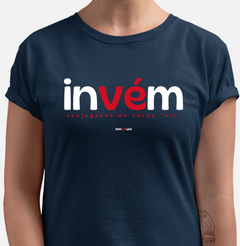 Imagem do INVÉM – Camiseta Algodão 30.1 (Cores Escuras – Masculina e Feminina)