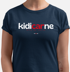 Imagem do KIDICARNE – Camiseta Algodão 30.1 (Cores Escuras – Masculina e Feminina)