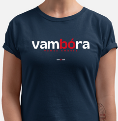Imagem do VAMBORA – Camiseta Algodão 30.1 (Cores Escuras – Masculina e Feminina)