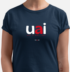 Imagem do UAI – Camiseta Algodão 30.1 (Cores Escuras – Masculina e Feminina)