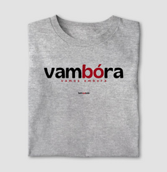 VAMBORA – Camiseta Algodão 30.1 (Cores Claras – Masculina e Feminina) - loja online
