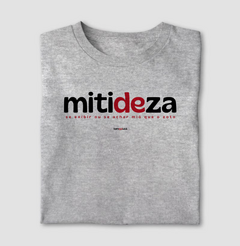 MITIDEZA – Camiseta Algodão 30.1 (Cores Claras – Masculina e Feminina) - loja online