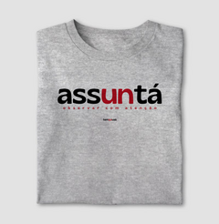 ASSUNTÁ – Camiseta Algodão 30.1 (Cores Claras – Masculina e Feminina) - loja online