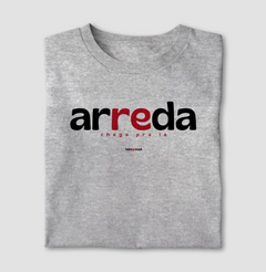ARREDA – Camiseta Algodão 30.1 (Cores Claras – Masculina e Feminina) - loja online