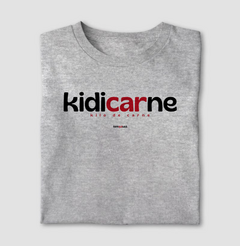 KIDICARNE – Camiseta Algodão 30.1 (Cores Escuras – Masculina e Feminina)