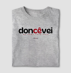 DONCÊVEI – Camiseta Algodão 30.1 (Cores Claras – Masculina e Feminina) - loja online