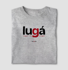 LUGÁ – Camiseta Algodão 30.1 (Cores Claras – Masculina e Feminina) - loja online
