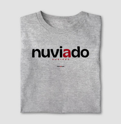 NUVIADO – Camiseta Algodão 30.1 (Cores Claras – Masculina e Feminina) - loja online
