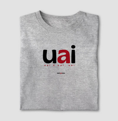 UAI – Camiseta Algodão 30.1 (Cores Claras – Masculina e Feminina) - loja online