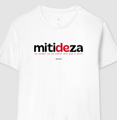 Imagem do MITIDEZA – Camiseta Algodão 30.1 (Cores Claras – Masculina e Feminina)