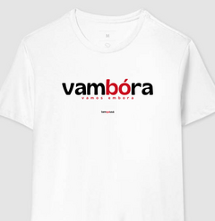 Imagem do VAMBORA – Camiseta Algodão 30.1 (Cores Claras – Masculina e Feminina)
