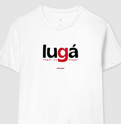 Imagem do LUGÁ – Camiseta Algodão 30.1 (Cores Claras – Masculina e Feminina)