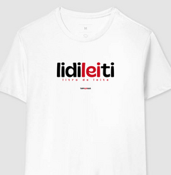 Imagem do LIDILEITI – Camiseta Algodão 30.1 (Cores Claras – Masculina e Feminina)