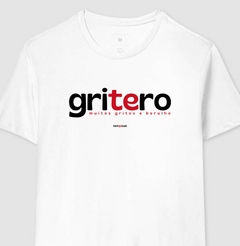 Imagem do GRITERO – Camiseta Algodão 30.1 (Cores Claras – Masculina e Feminina)