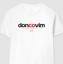 Imagem do DONCOVIM – Camiseta Algodão 30.1 (Cores Claras – Masculina e Feminina)