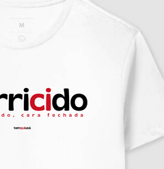 BURRICIDO – Camiseta Algodão 30.1 (Cores Claras – Masculina e Feminina)