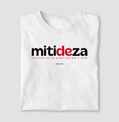 MITIDEZA – Camiseta Algodão 30.1 (Cores Claras – Masculina e Feminina) - comprar online