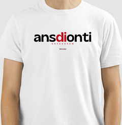 ANSDIONTI – Camiseta Algodão 30.1 (Cores Claras – Masculina e Feminina)