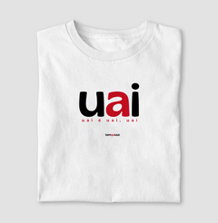 UAI – Camiseta Algodão 30.1 (Cores Claras – Masculina e Feminina)