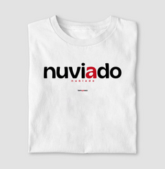 NUVIADO – Camiseta Algodão 30.1 (Cores Claras – Masculina e Feminina)