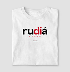 RUDIÁ – Camiseta Algodão 30.1 (Cores Claras – Masculina e Feminina)