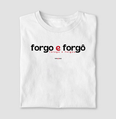 FORGO E FORGÔ – Camiseta Algodão 30.1 (Cores Claras – Masculina e Feminina) na internet