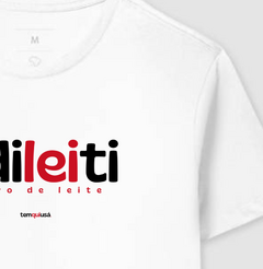 LIDILEITI – Camiseta Algodão 30.1 (Cores Claras – Masculina e Feminina) - comprar online