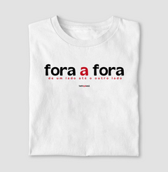 FORA A FORA – Camiseta Algodão 30.1 (Cores Claras – Masculina e Feminina) na internet
