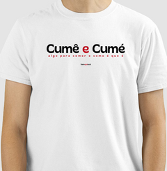 CUMÊ E CUMÉ – Camiseta Algodão 30.1 (Cores Claras – Masculina e Feminina) - comprar online