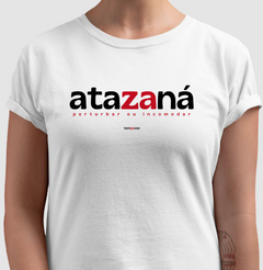 ATAZANÁ – Camiseta Algodão 30.1 (Cores Claras – Masculina e Feminina) - comprar online