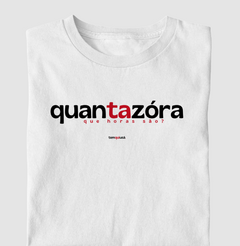 QUANTAZÓRA – Camiseta Algodão 30.1 (Cores Claras – Masculina e Feminina) na internet