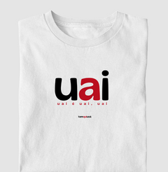 UAI – Camiseta Algodão 30.1 (Cores Claras – Masculina e Feminina) na internet