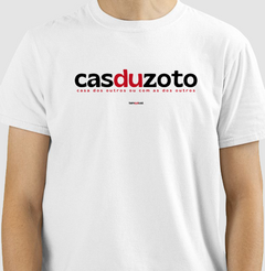 CASDUZOTO – Camiseta Algodão 30.1 (Cores Claras – Masculina e Feminina) - comprar online