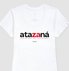 ATAZANÁ – Camiseta Algodão 30.1 (Cores Claras – Masculina e Feminina) na internet