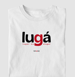 LUGÁ – Camiseta Algodão 30.1 (Cores Claras – Masculina e Feminina) na internet