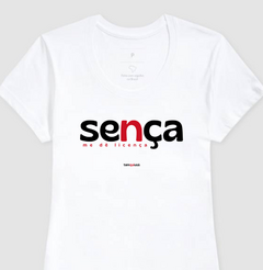 SENÇA – Camiseta Algodão 30.1 (Cores Claras – Masculina e Feminina) - Tem Qui Usá