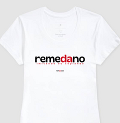 REMEDANO – Camiseta Algodão 30.1 (Cores Claras – Masculina e Feminina) - loja online