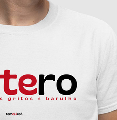 GRITERO – Camiseta Algodão 30.1 (Cores Claras – Masculina e Feminina) - Tem Qui Usá